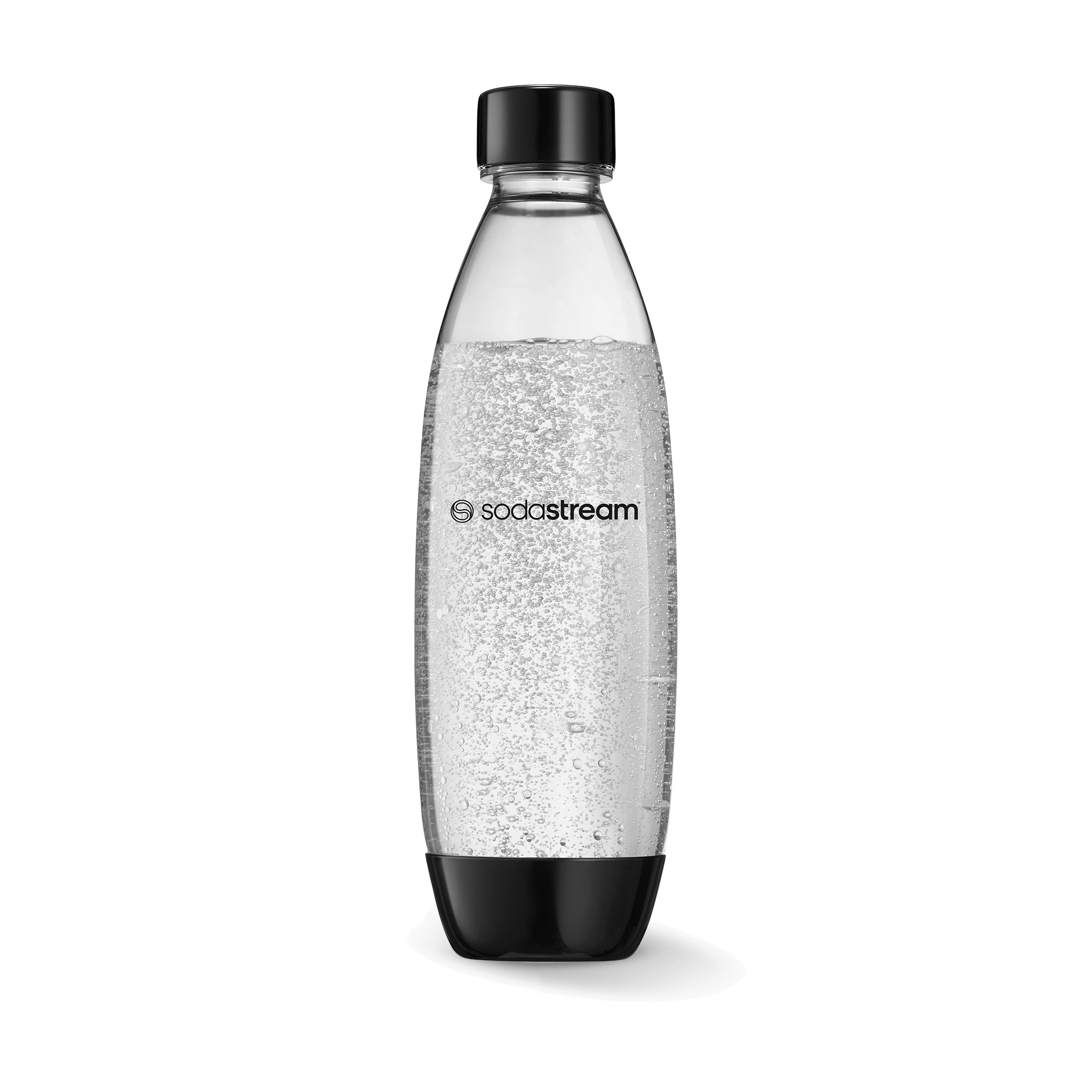 1L Kunststoffflasche Fuse Schwarz DWS sodastream