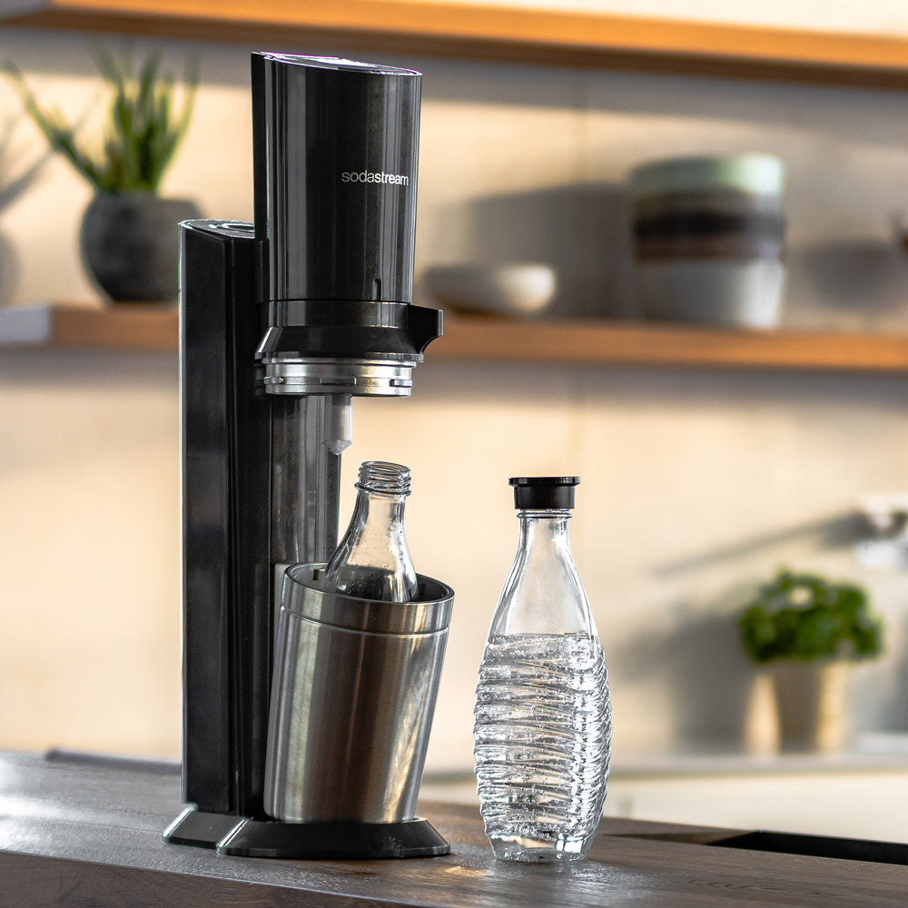 SodaStream Crystal Schwarz Wassersprudler