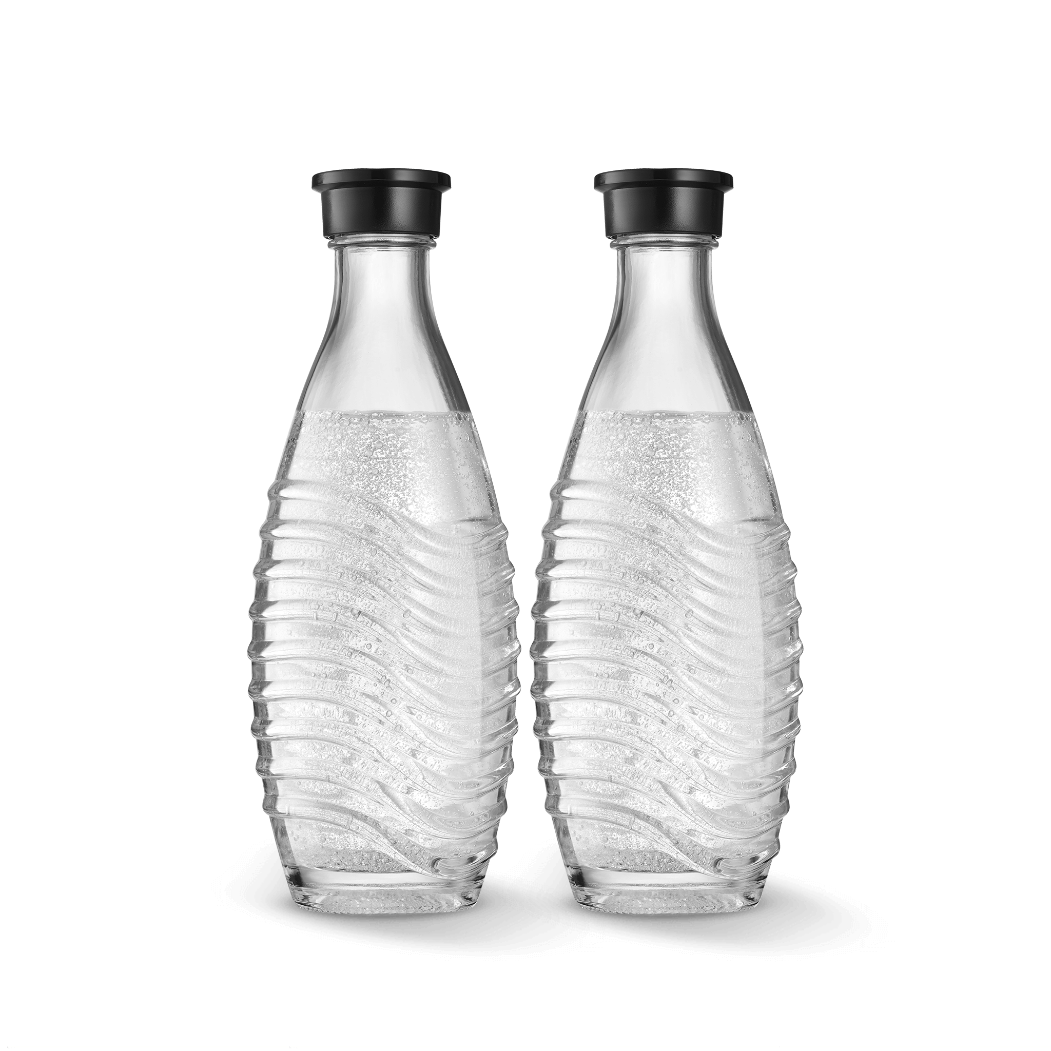 2x 0.7 l Carafe en verre Crystal TP sodastream