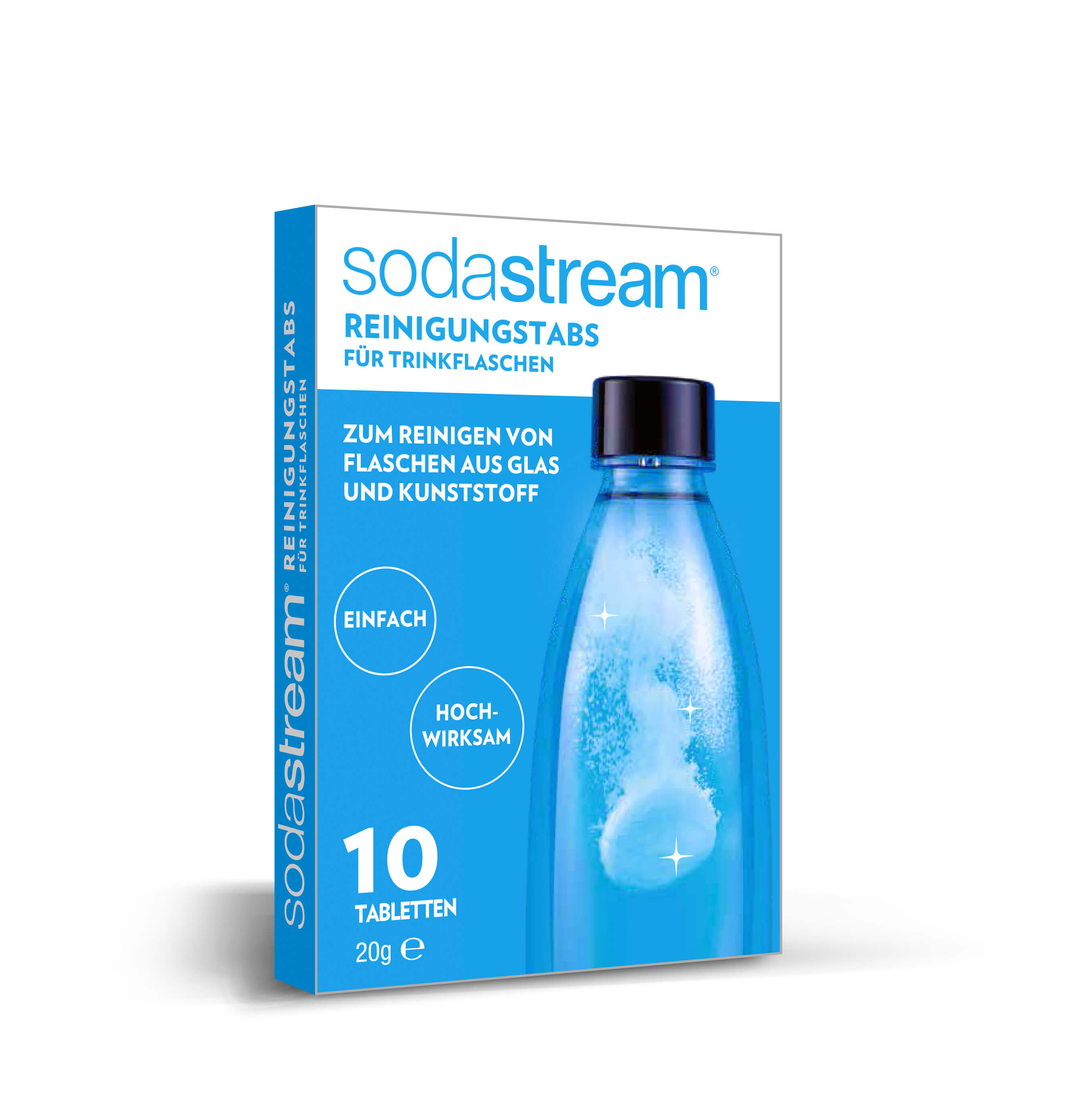 Tablettes de nettoyage pour bouteilles sodastream