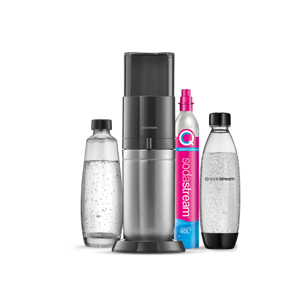 sodastream duo schwarz starter kit