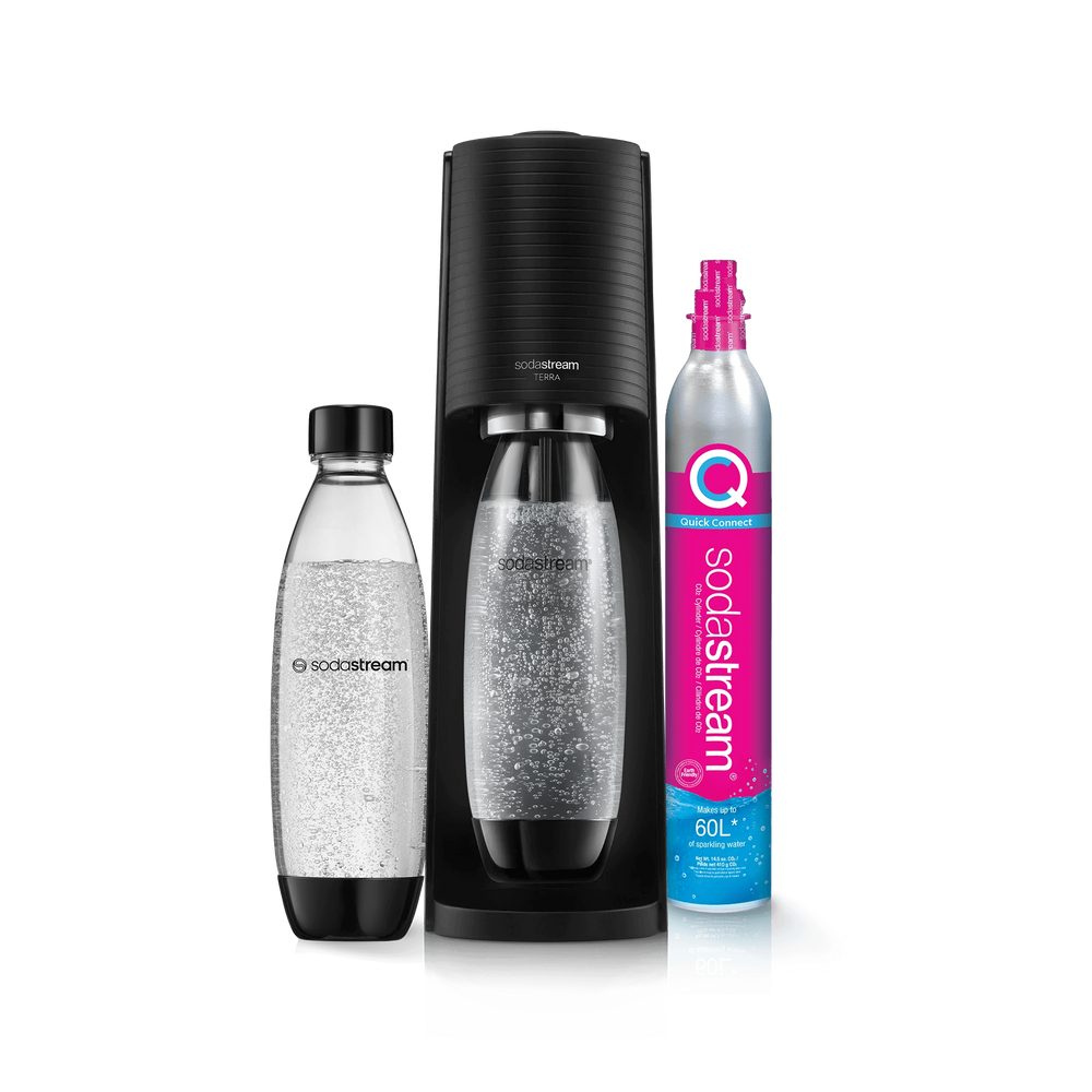 SodaStream terra schwarz megapack