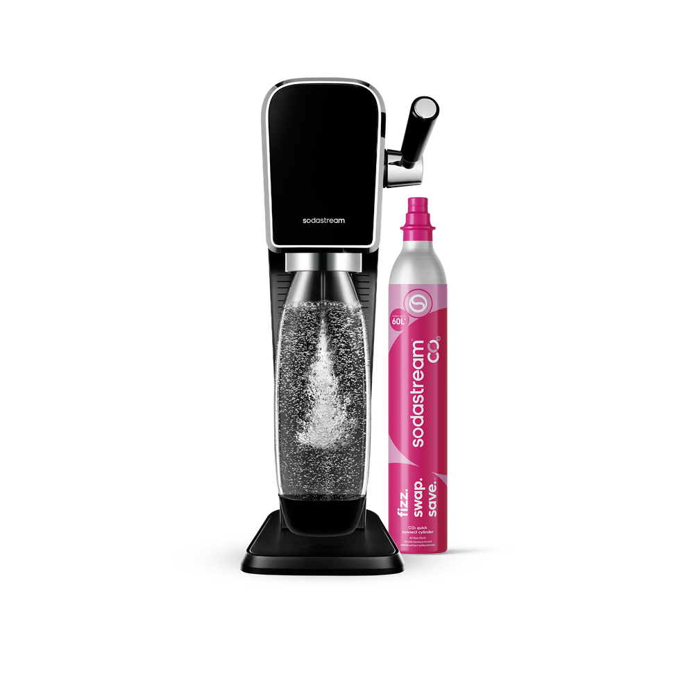 sodastream art schwarz starter kit