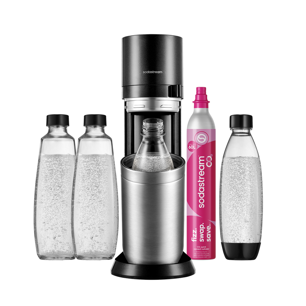 SodaStream Duo schwarz mega pack xl