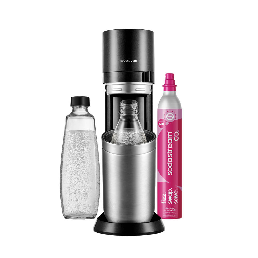 sodastream duo schwarz starter kit