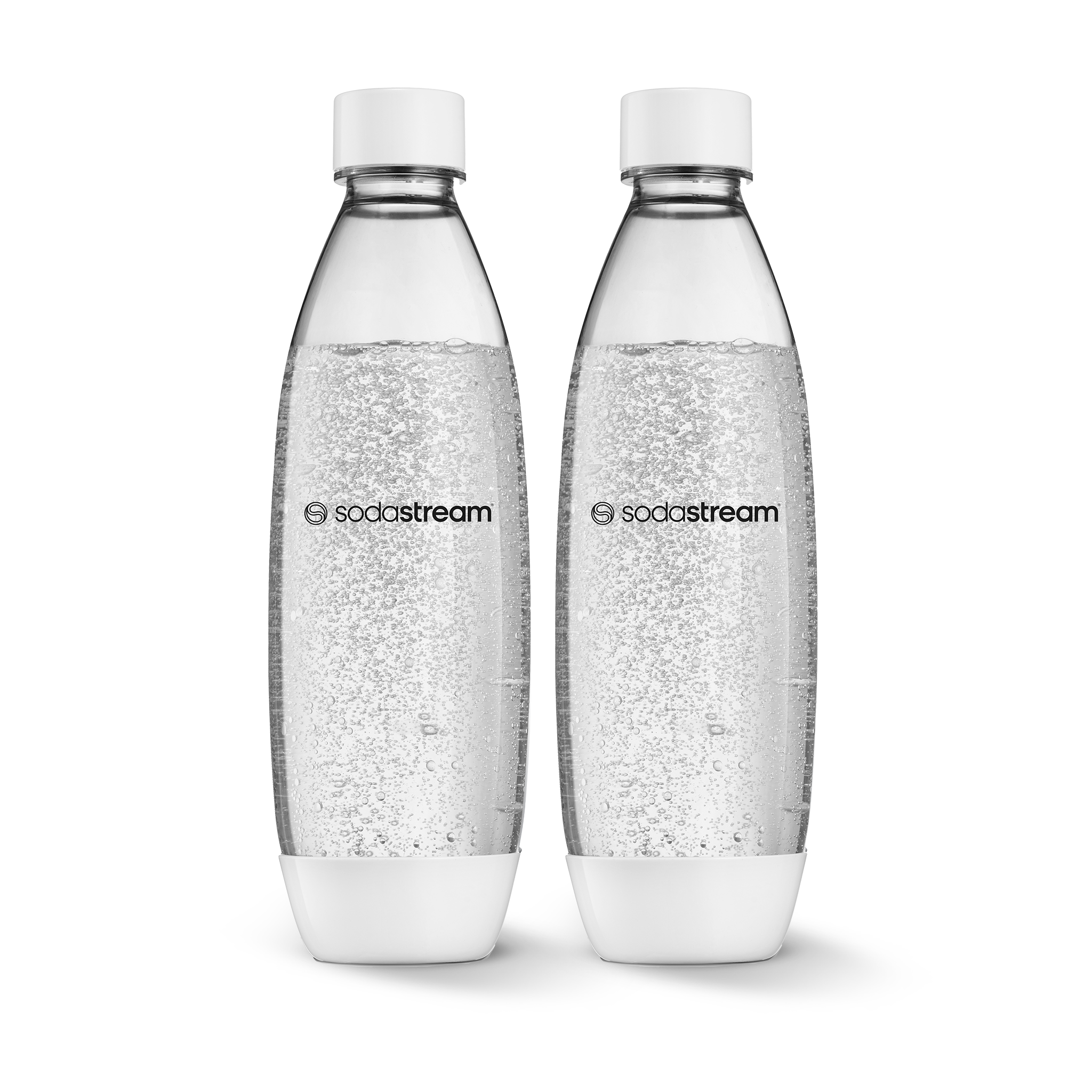 2x 1 l Bouteille en plastique Fuse TP white DWS sodastream