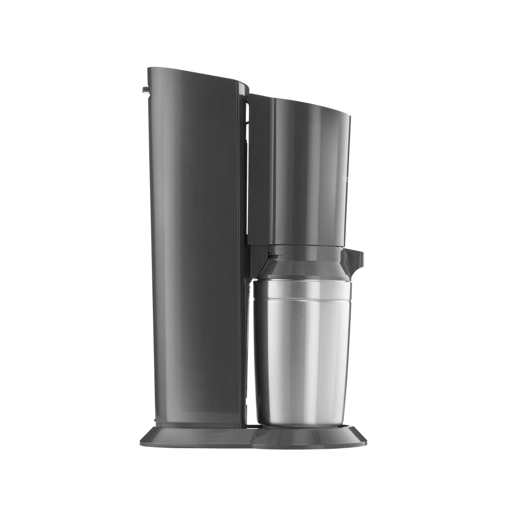 sodastream crystal schwarz trinkwasserspudler