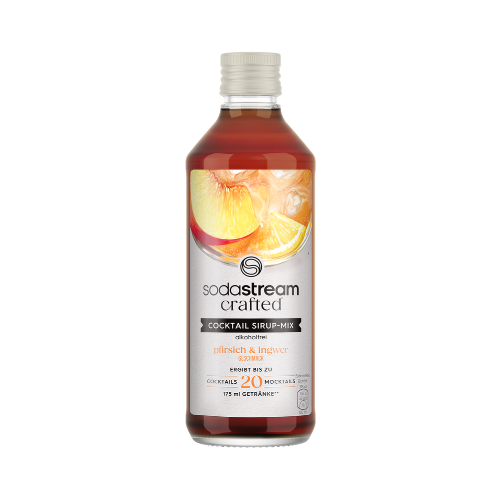 Crafted drink mix - Pêche gingembre