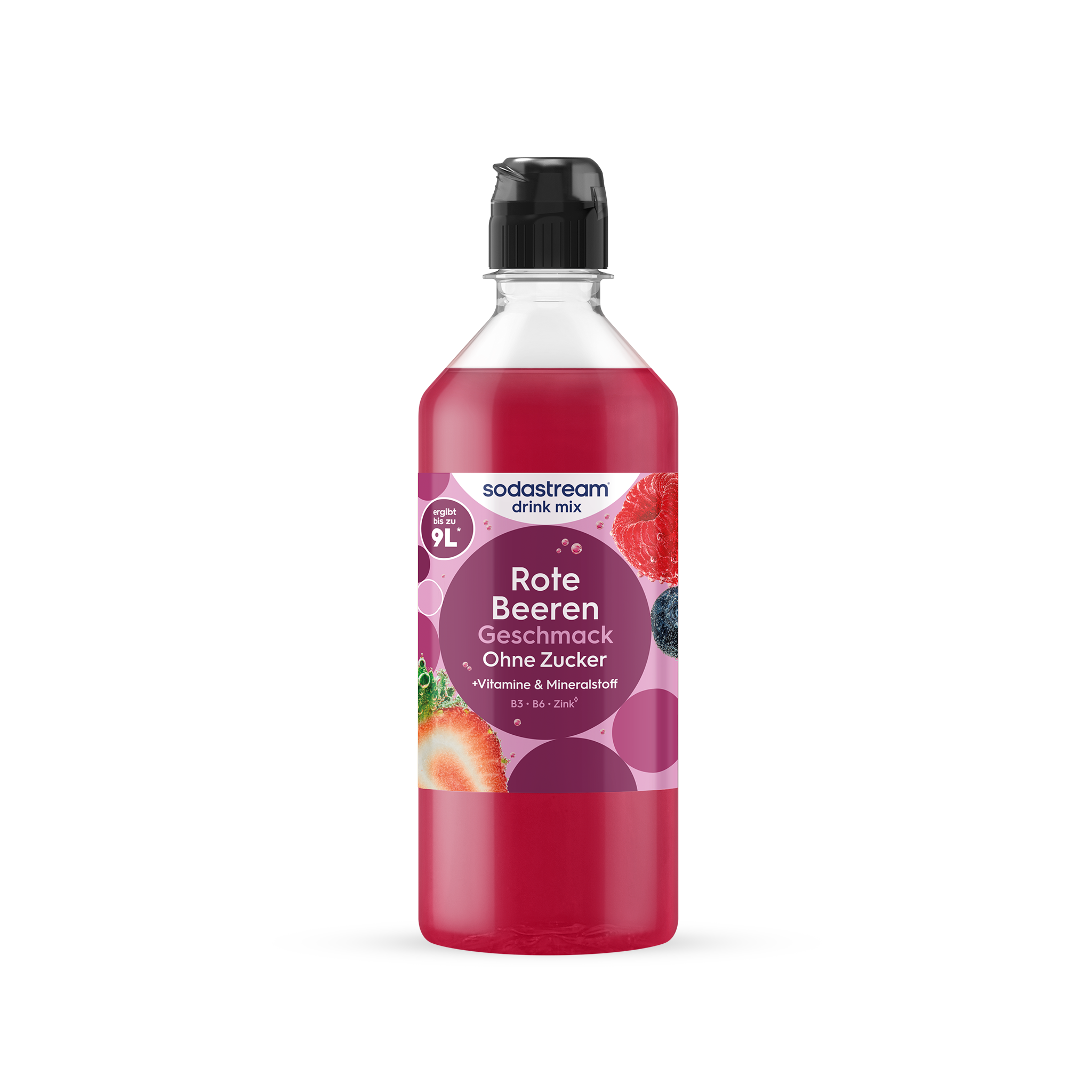 Drink Mix Fruits rouges zero sodastream