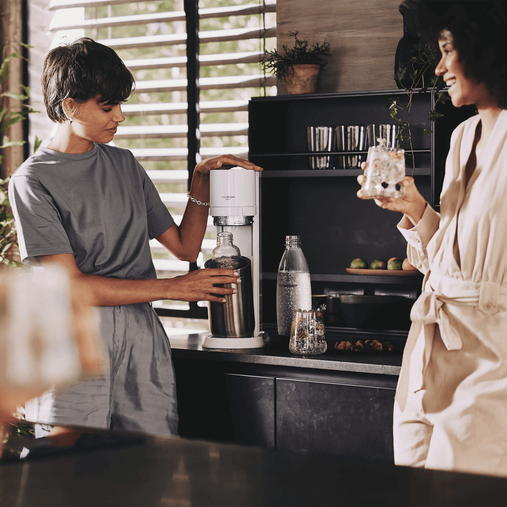 sodastream duo soda-maschine weiß