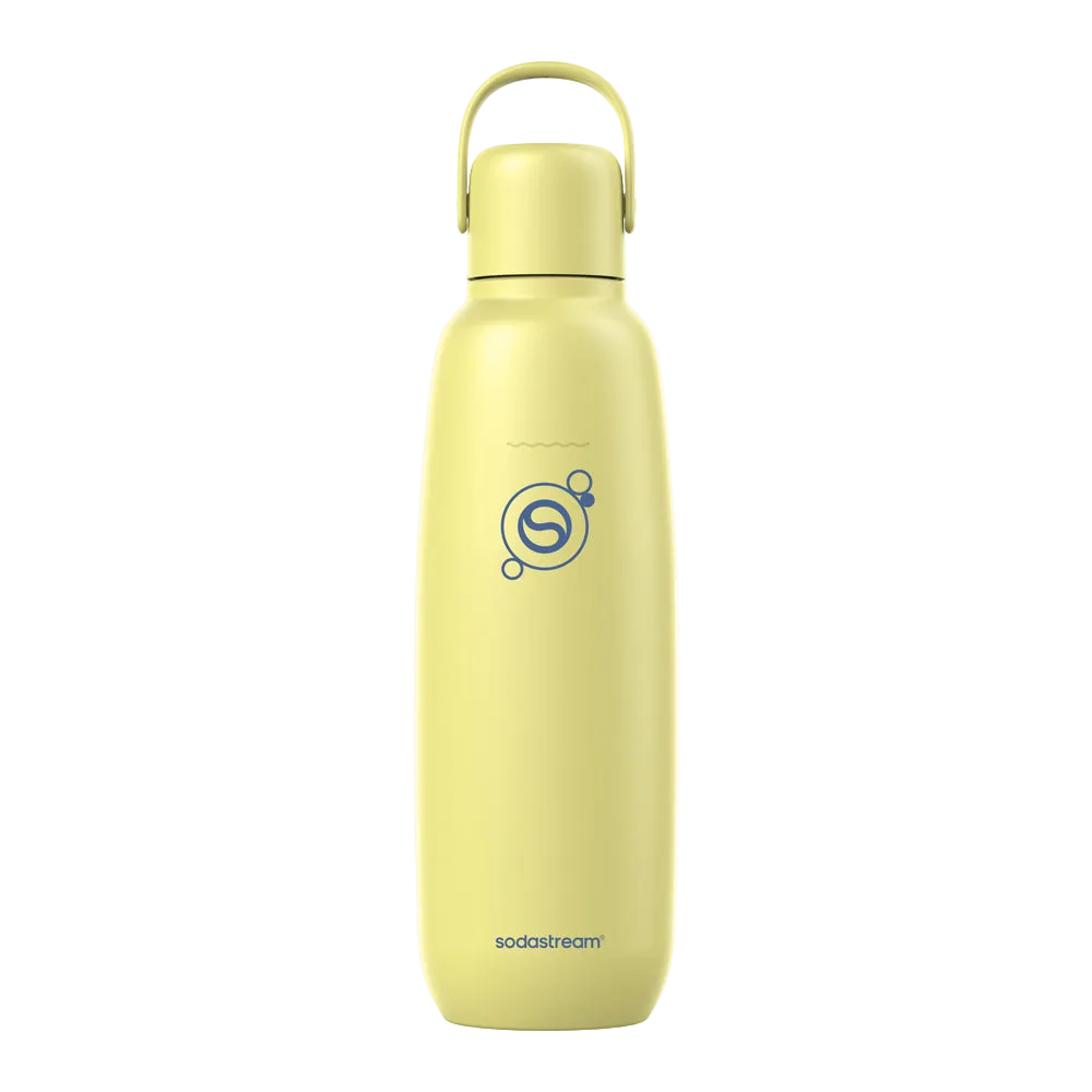 0.9 l Bouteille en acier inoxydable fizz&go Cool lemon