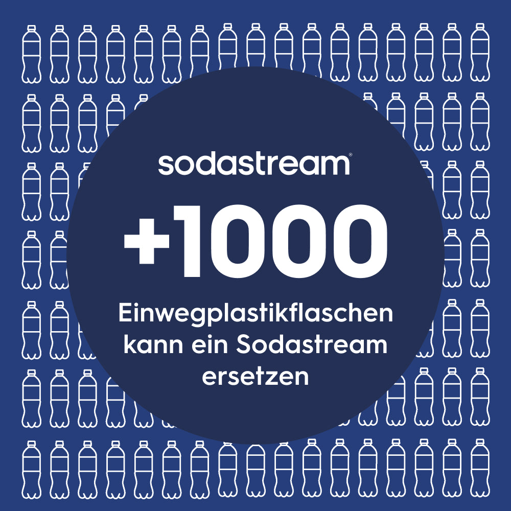 0.9L Edelstahlflasche fizz&go Cool blueberry