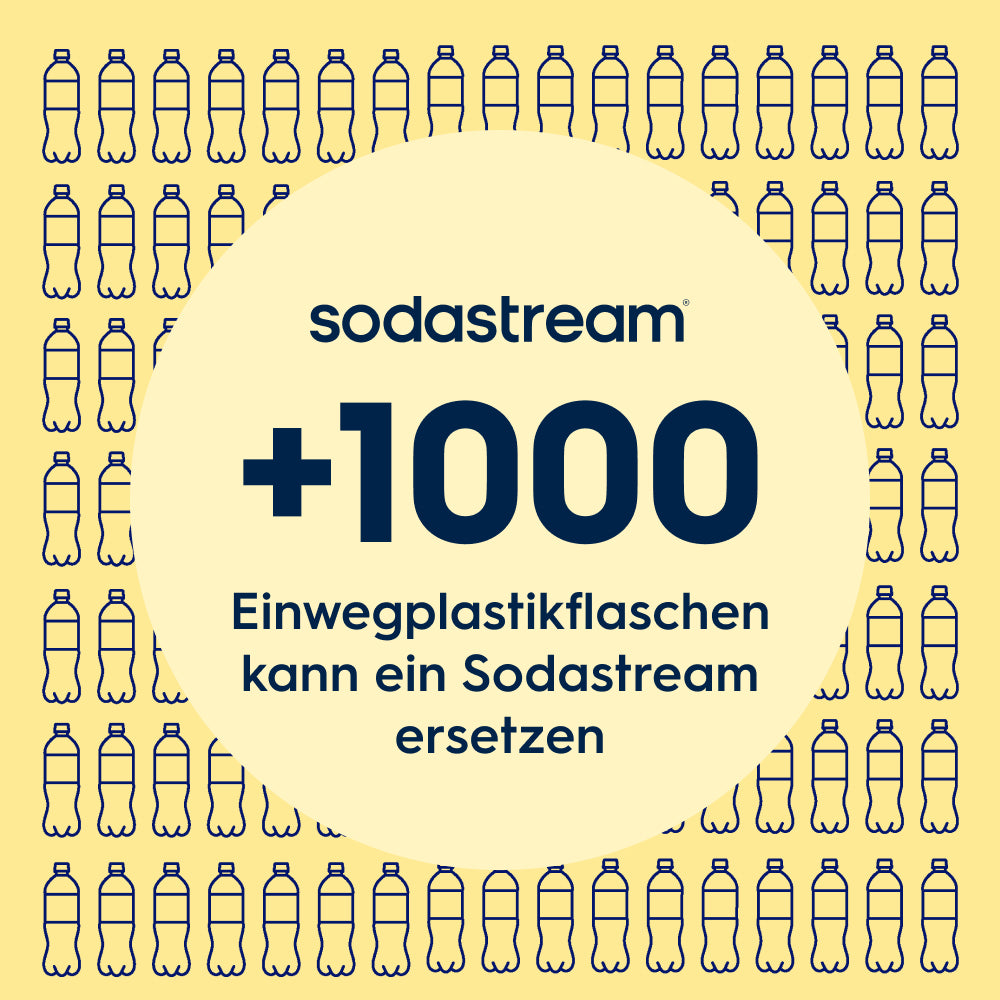 0.9 l Bouteille en acier inoxydable fizz&go Cool lemon