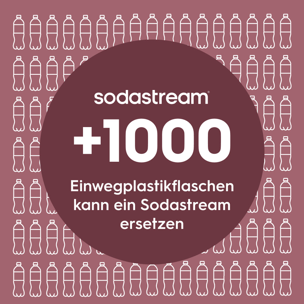 0.9 l Bouteille en acier inoxydable fizz&go Cool pomegranate