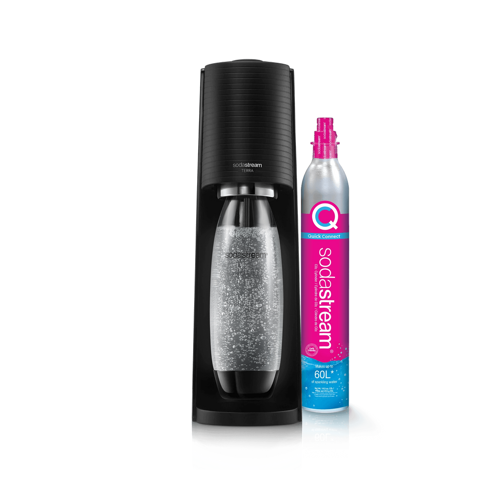 SodaStream Terra Schwarz Starter Kit