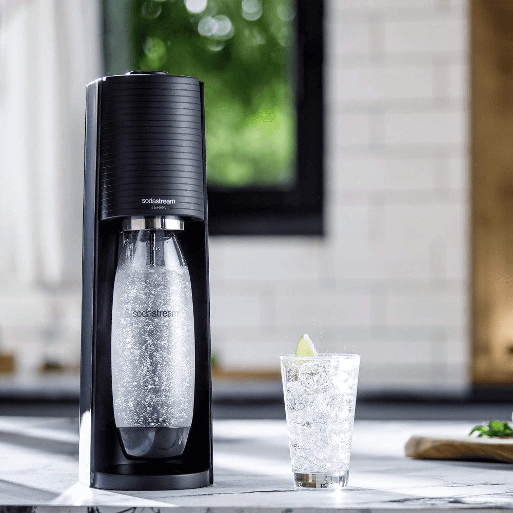 SodaStream Terra Schwarz Wassersprudler